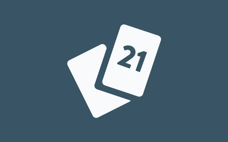 Des jeux de Blackjack sont disponibles au casino Stake.