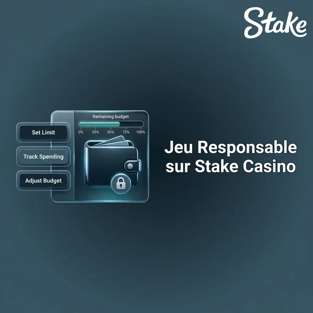 Jeu responsable sur Stake Casino : outils de contrôle, limites de dépôt et auto-exclusion pour jouer sainement