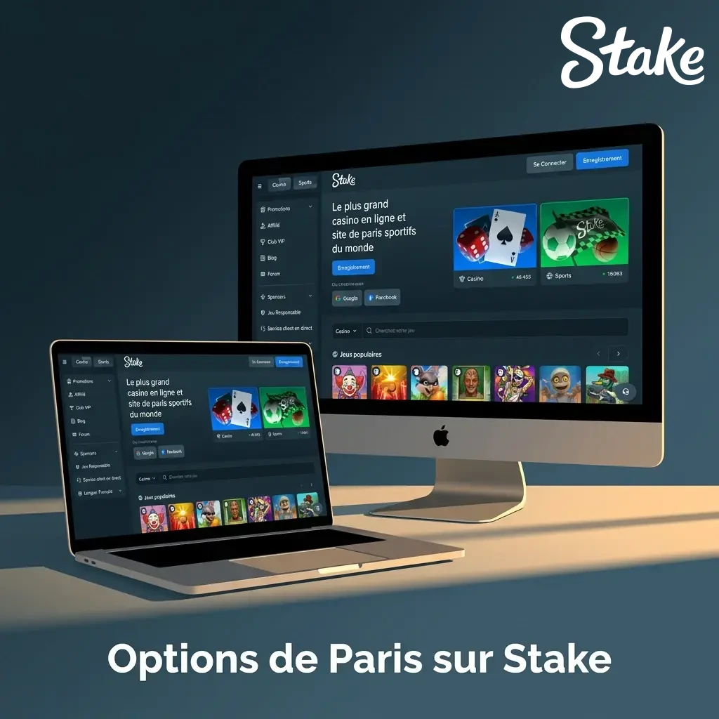 Options de paris sur Stake : Multi Live, Paris en Direct, Ligne et Parlay pour maximiser vos gains