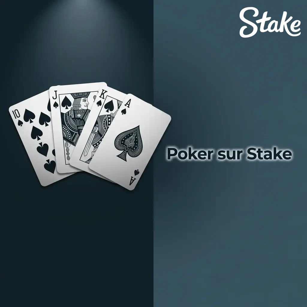 Tables de poker sur Stake : Texas Hold'em, Omaha, Short Deck et tournois garantis 24h/24