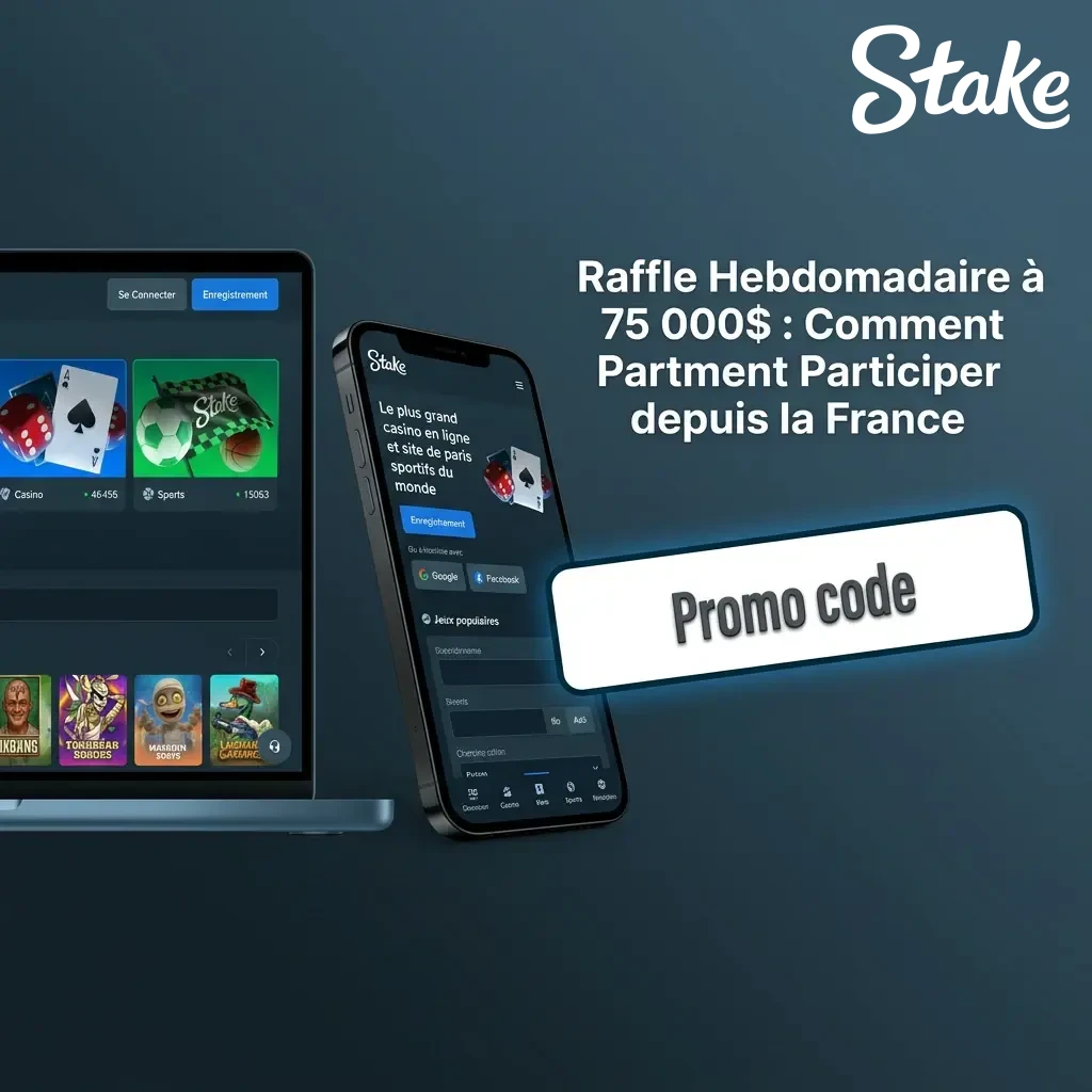 Raffle hebdomadaire Stake 75 000$ : gagnez des tickets en misant et tentez votre chance chaque samedi